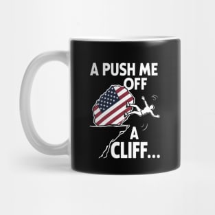 APUSH Me Off a Cliff 2024 AP Exam For Students Funny Trendy Mug